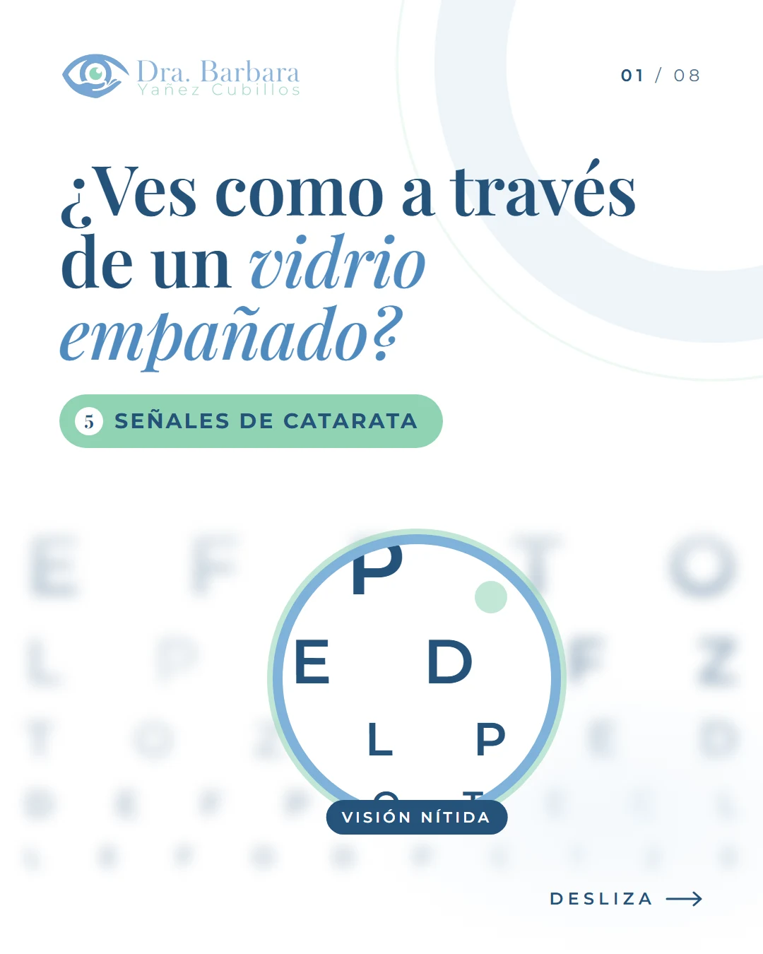 Portada de carrusel: ¿Ves como a través de un vidrio empañado? 5 señales de catarata