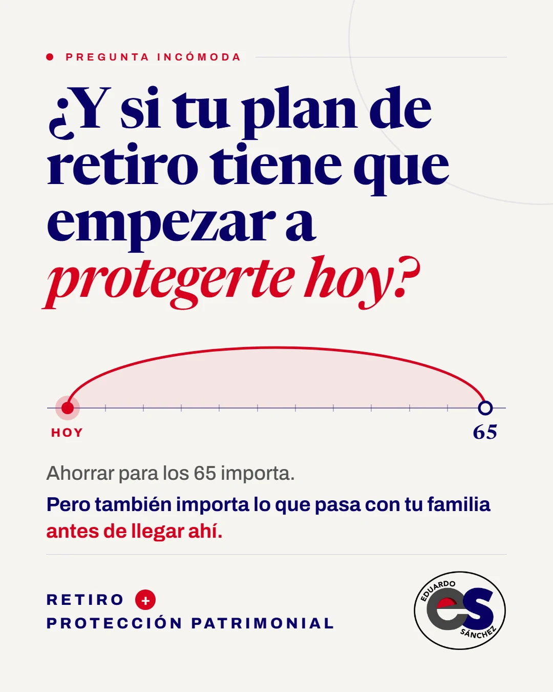 Post claro: ¿Y si tu plan de retiro tiene que empezar a protegerte hoy?